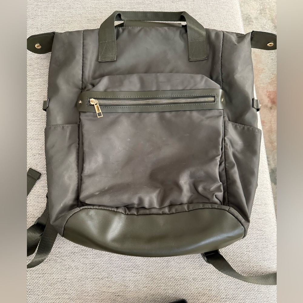 Zip Closure Square Backpack - Target (a New Day) Green